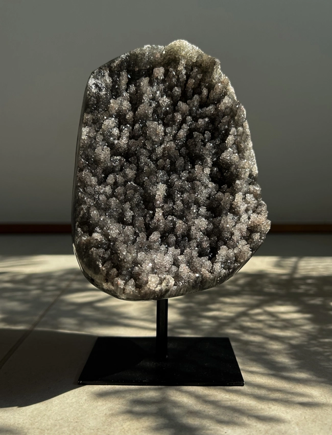 geode di Ametista Nera